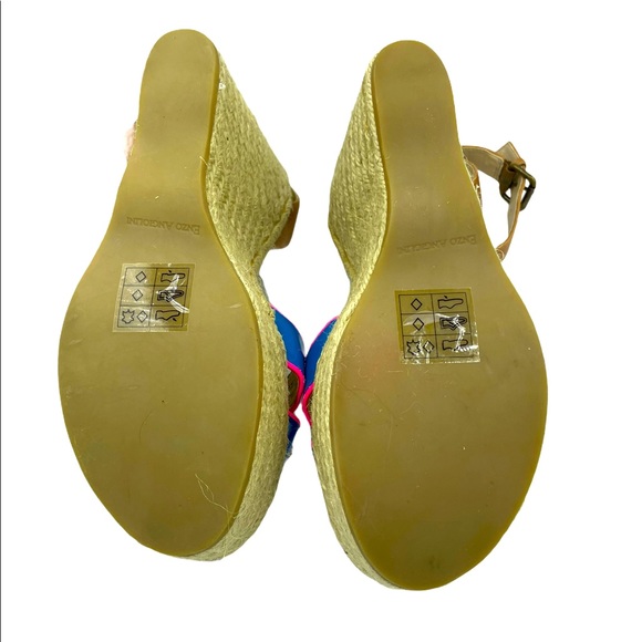 ENZO ANGIOLINI Neon Rope Wedge Heel - Picture 6 of 8